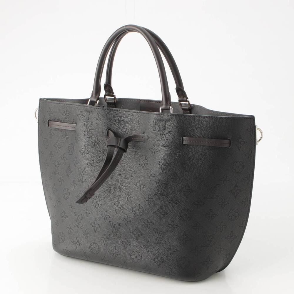 Louis Vuitton Mahina Tote Bag Girolata Black